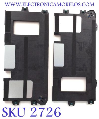 KIT DE BOCINAS (2 PIEZAS) PARA TV LG NANOCELL / NUMERO DE PARTE EAB65818303 / EAB65818304 / EAB65818303 (L) / EAB65818304 (R) / GF20FR / PANEL NC860DQD-AALH1 / MODELO 86QNED80UQA / 86QNED80UQA.BUSYLKR